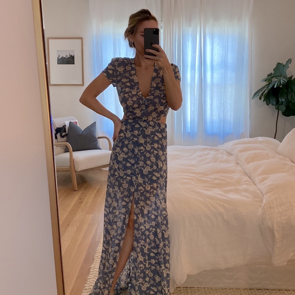 COPY - Floral Reformation Maxi Dress